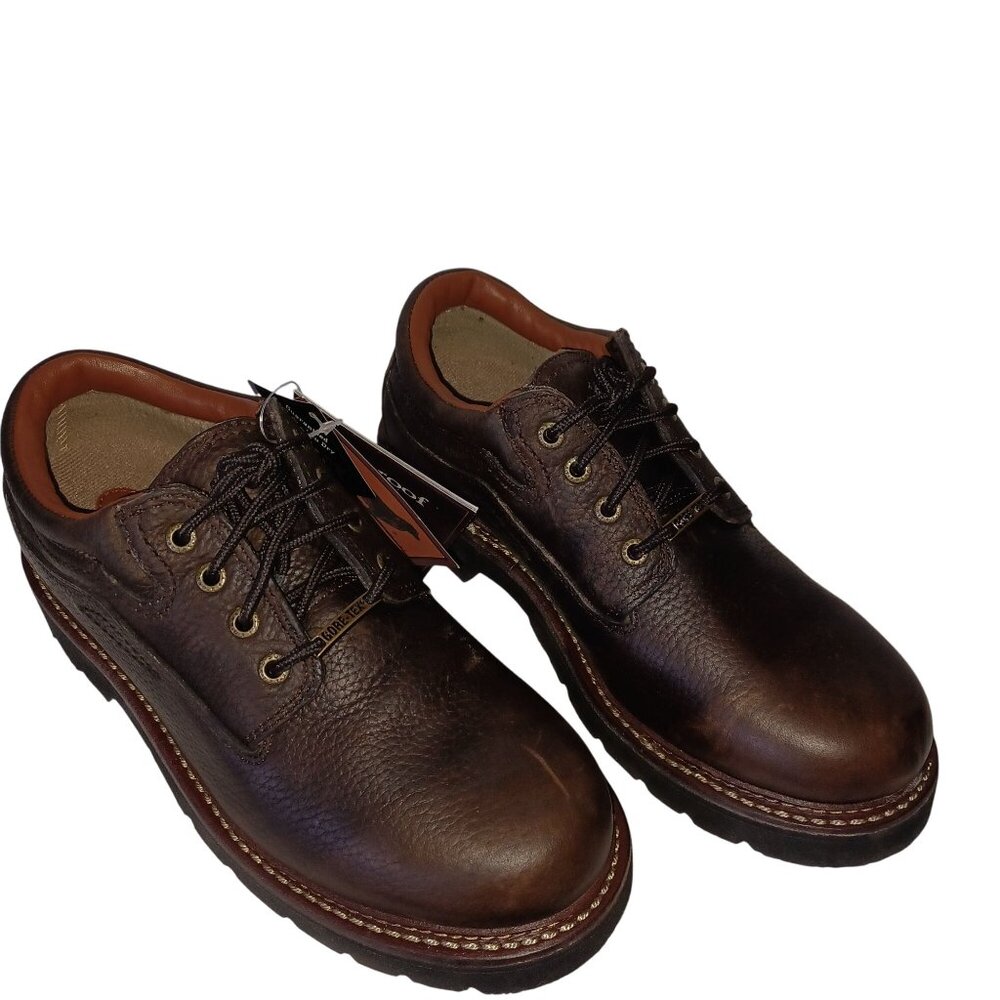 Irish Setter Red Wing 1884 Oxford Mens Size 8.5 Gore-Tex Leather NWT Shoes Brown